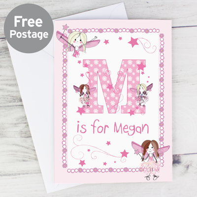 Personalised Fairy Card